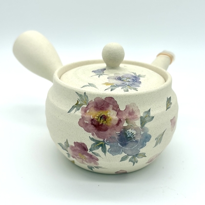 常滑焼　白泥急須（Y3043）