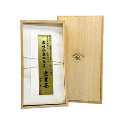 【受注販売】農林水産大臣賞 受賞茶(桐箱入)