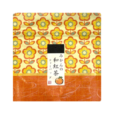 みかんの和紅茶ティーバッグ