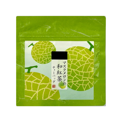 マスクメロンの和紅茶ティーバッグ