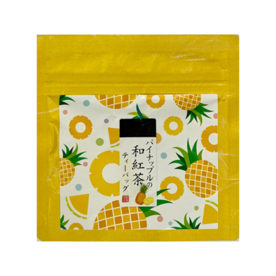 パイナップルの和紅茶ティーバッグ