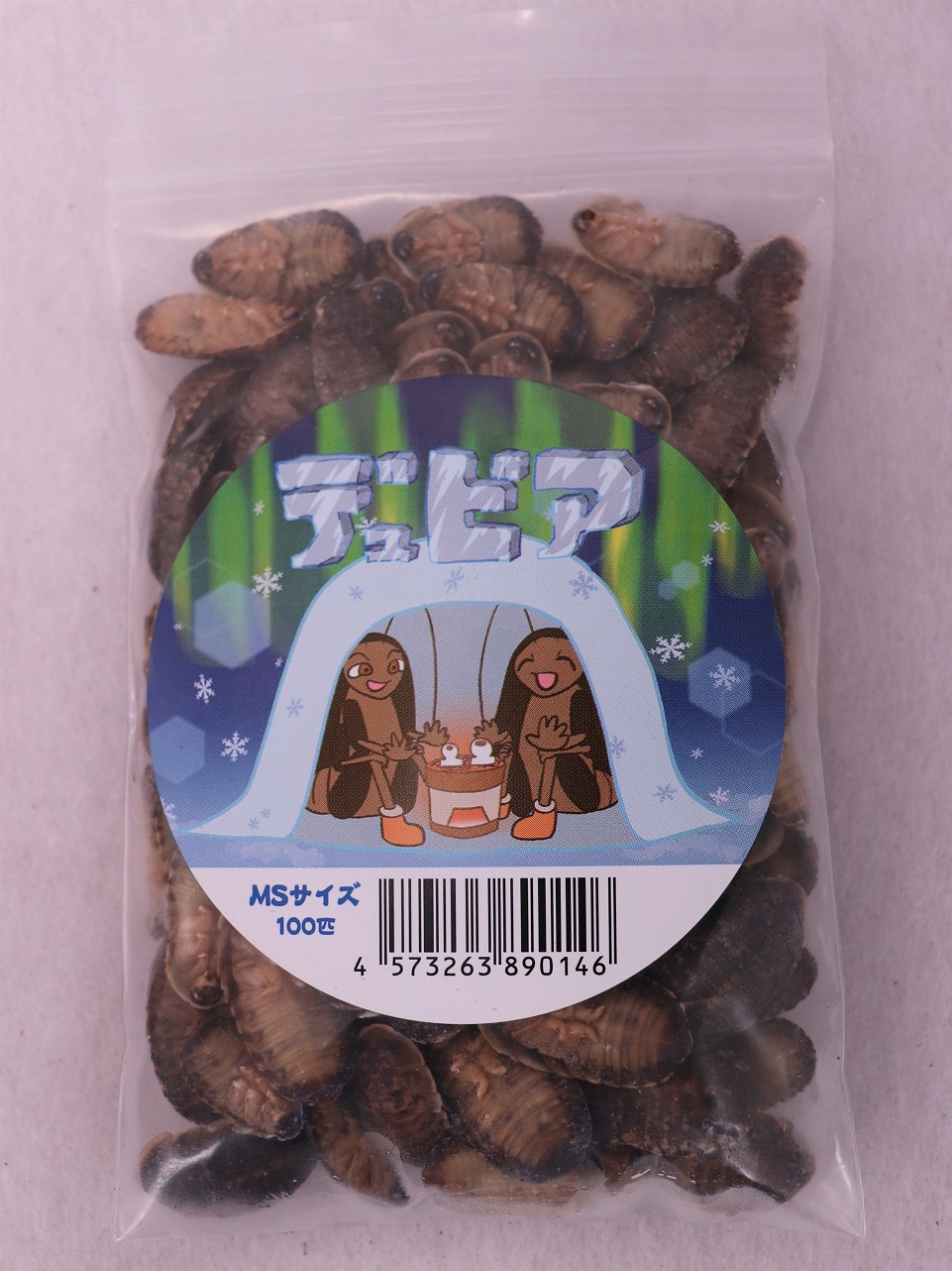 冷凍デュビア MS 100匹入 【複数同梱可能】 | Triton