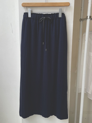 MANON SHINEE TIGHT SKIRT NAVY SK-001