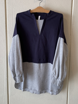 KELEN コンビデザイントップス navy CS-004