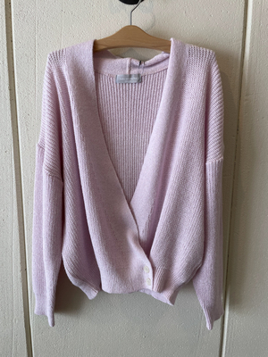 audrey and john wad カシュクールニット pink KT-007