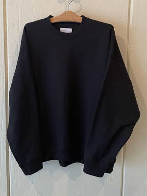 MANUAL ALPHABET ポケット付き裏毛スウェット black CS-023
