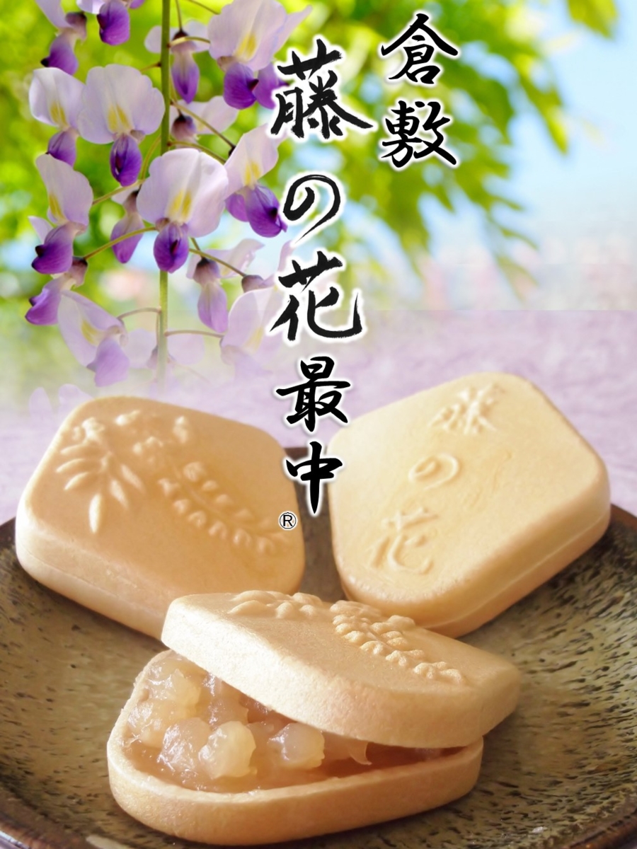 常温配送)藤の花最中（10個入り） | 嶋屋製菓 栄堂