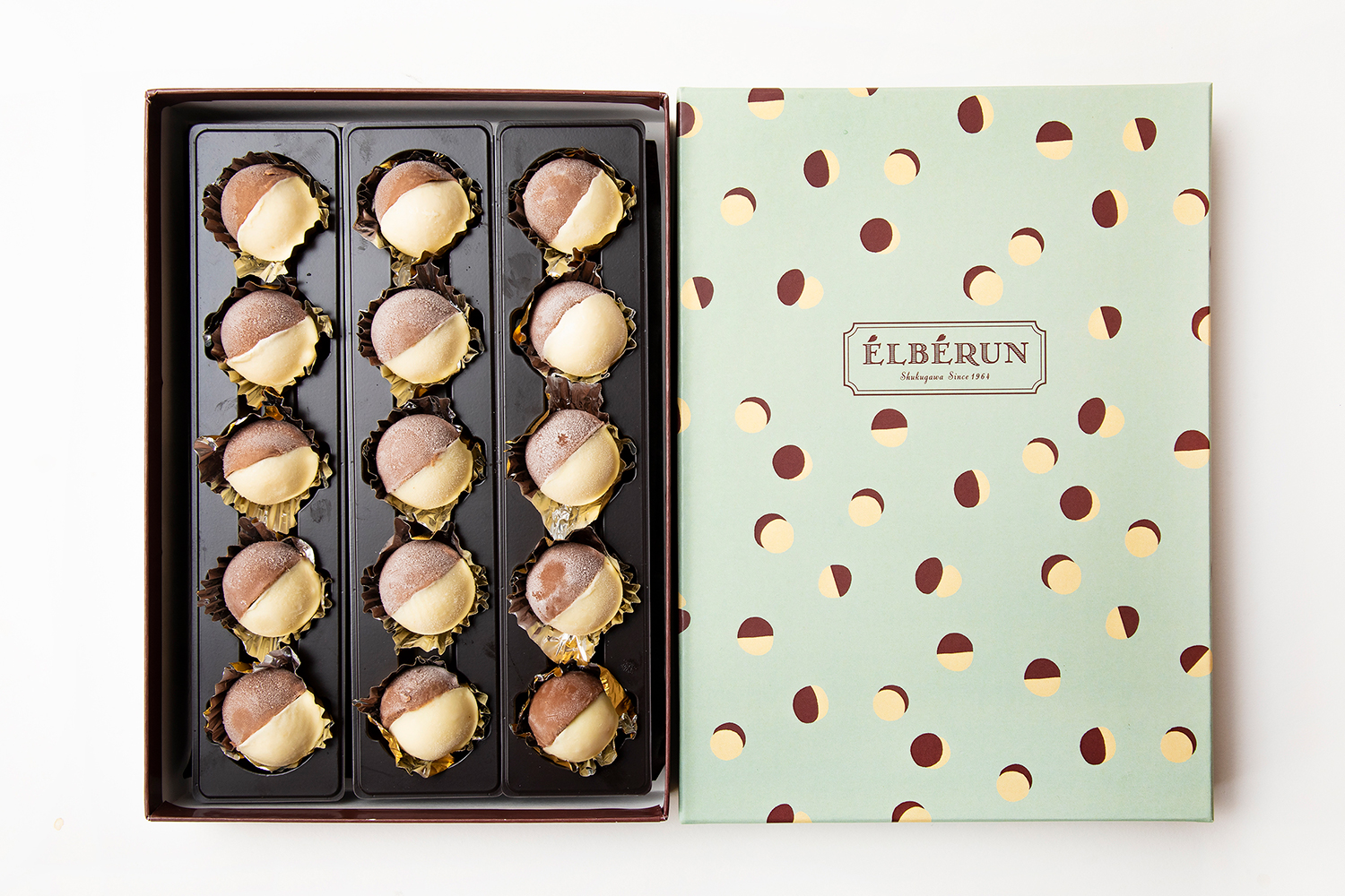 生チョコふたつ 15個入 | エルベランオンライン