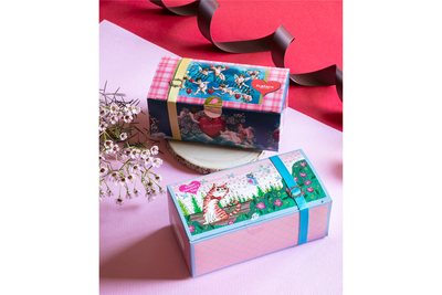 宝箱デザインパッケージ（バレンタイン限定デザイン）