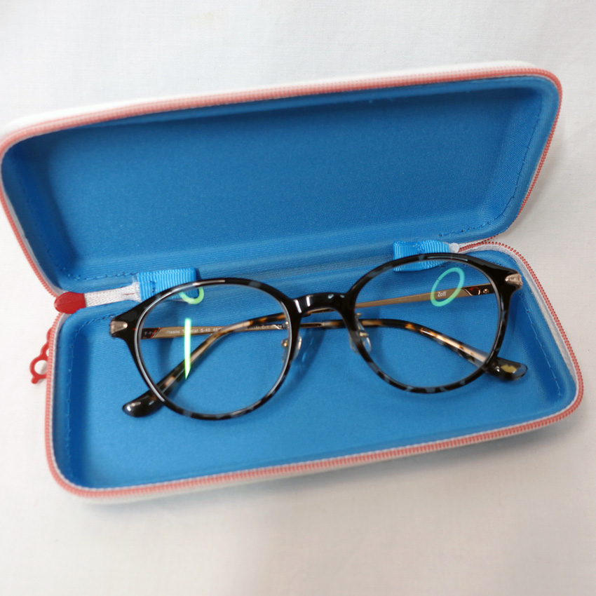 Zoff[ゾフ] ボストンフレーム スキニータイプ F-French Plastic S-40