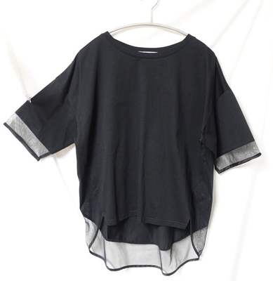 FENNEL[ フェンネル］半袖Tシャツ　ブラック