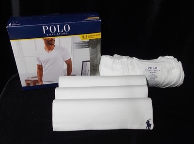 PoLoRalphLauren［ポロラルフローレン］Vネックシャツ6枚セット　Mサイズ　