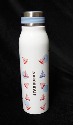 Starbucks［スターバックス］ステンレス製携帯用まほうびん　布袋付き
