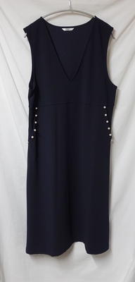 ESSEME［エシーム］ノースリーブワンピース　L