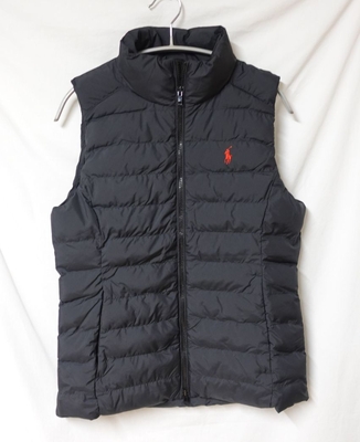 POLO/RALPH　LAUREN[ ポロ・ラルフローレン］フェイクダウンベスト　男女両用可