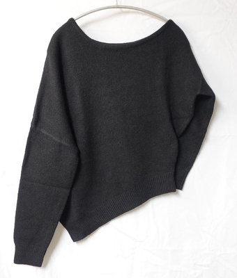 BIRTHDAY　BASH[ バースディバッシュ］アシンメトリー長袖ニット