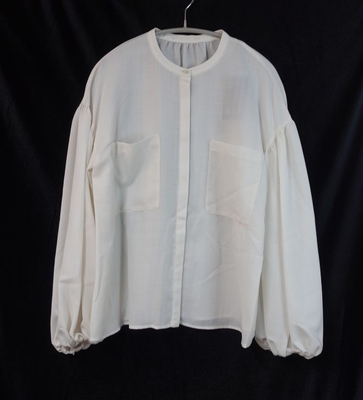 a'nuans［アニュアンズ］長袖ブラウス　ウール50％