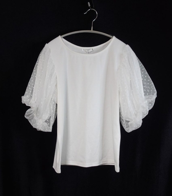 ITS'DEMO［イッツデモ/ワールド］パフスリーブトップス