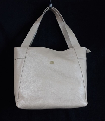 SAVOY［サボイ］レザートートバック　ベージュ　皮革