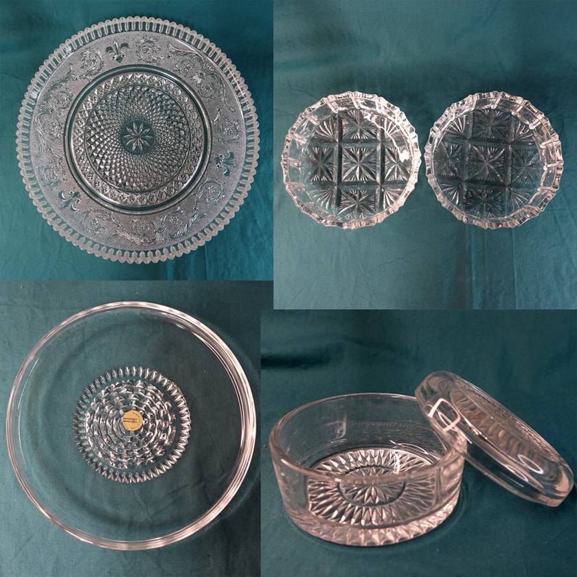 昭和レトロガラス食器