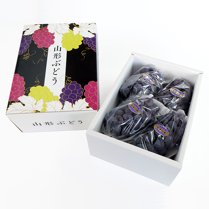 山形ピオーネ1箱（2kg）3房から4房 山形産「ピオーネ」2kg(3房～8房)