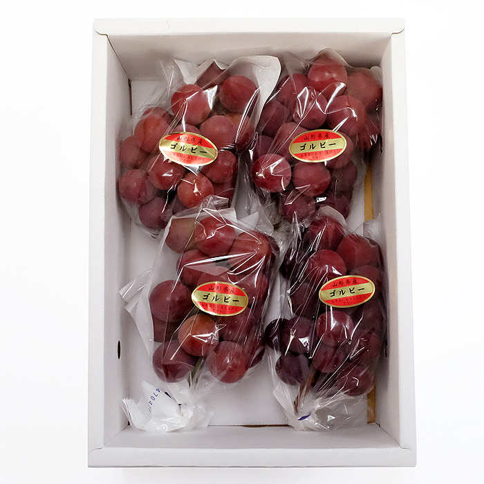 【Kei ♡】山梨県産ゴルビーの粒　箱込2kg弱（差額含む） 最上屋がお届けする山形のぶどう「ゴルビー：2kg詰め」 | くだものいち
