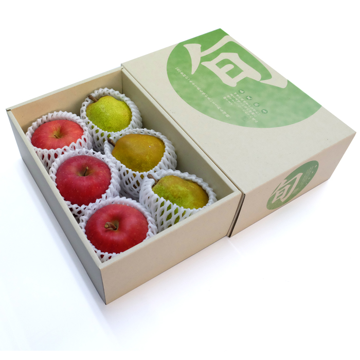 最上屋がお届けする山形県産「ふじりんご＆フランス詰合せ（2Kg