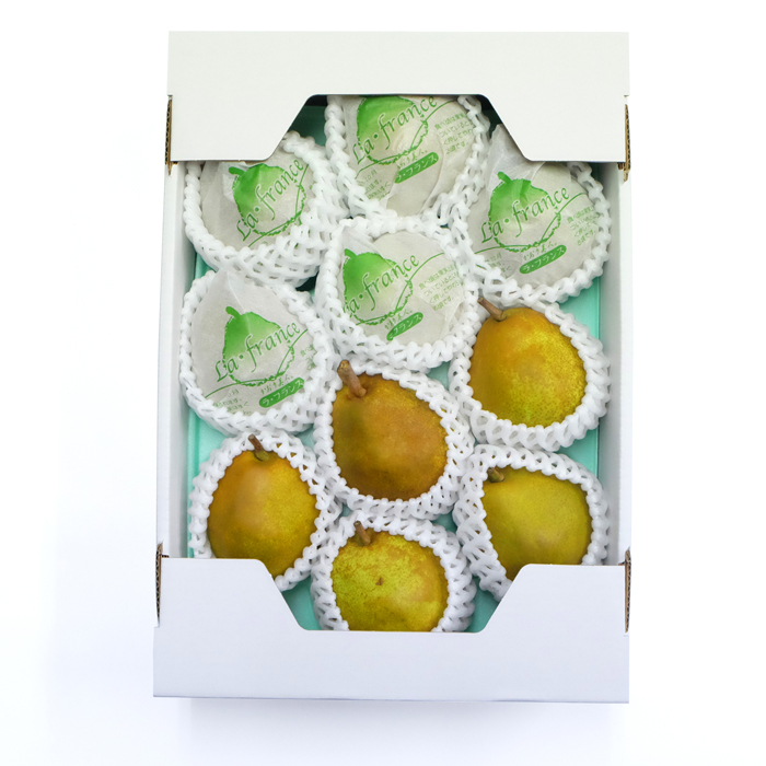 ラ・フランス 最上屋がお届けする山形県産「ラ・フランス2L（3Kg・10玉入
