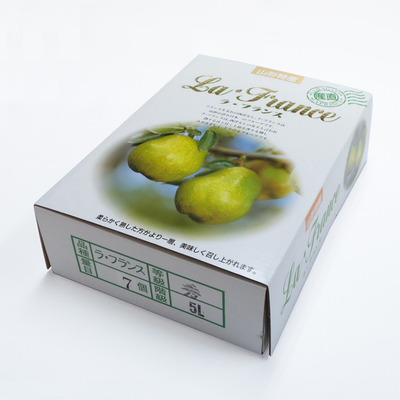 最上屋がお届けする山形県産「ラ・フランス5L（3Kg・7玉入