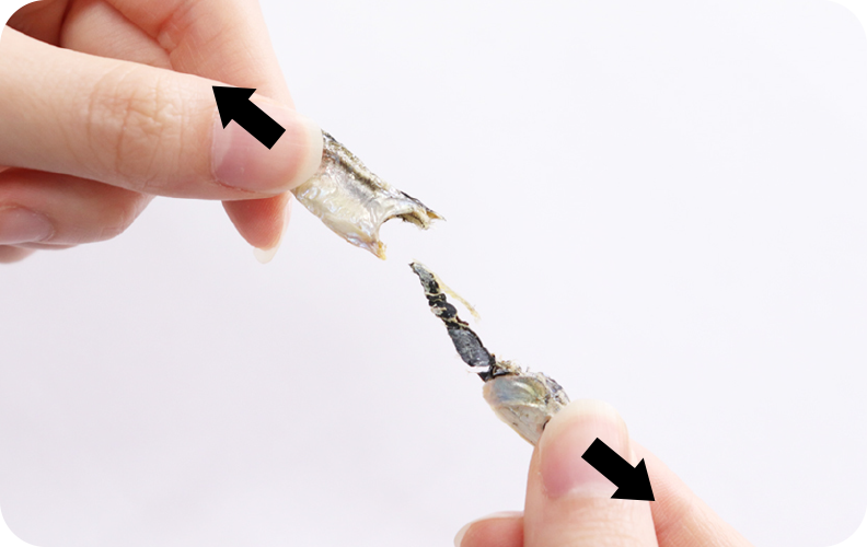 煮干だしの取り方1