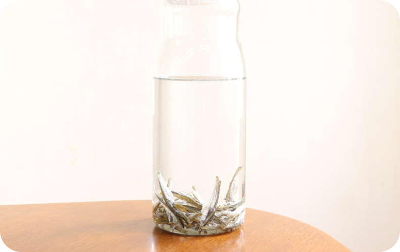 煮干だしの取り方1