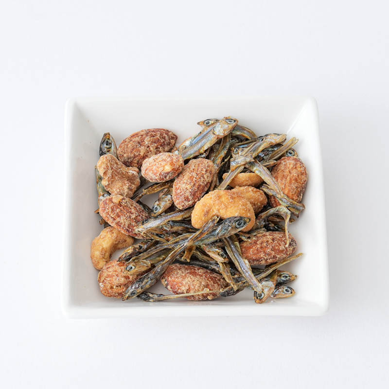 いりこナッツ｜長崎の削り節・無添加だしはだし専門店【中嶋屋本店