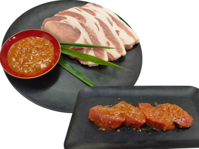 【冷凍】豚ロース肉もろみ味噌漬け　1枚入4パック　豚ヒレ肉もろみ味噌漬け　4枚入4パック