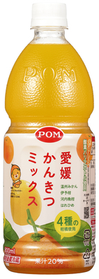 CP POM愛媛かんきつミックス(800mlペット/6本)CP 