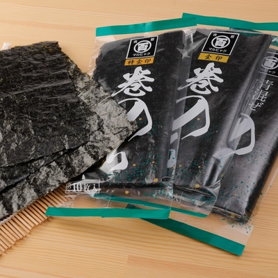 巻きのり(金印)（全型10枚入） | 広島海苔通販