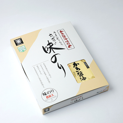 かき醤油味付のり8袋箱入（かき10AH）
