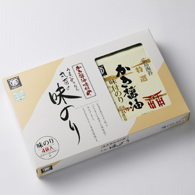 かき醤油味付のり4袋箱入（かき5AH）