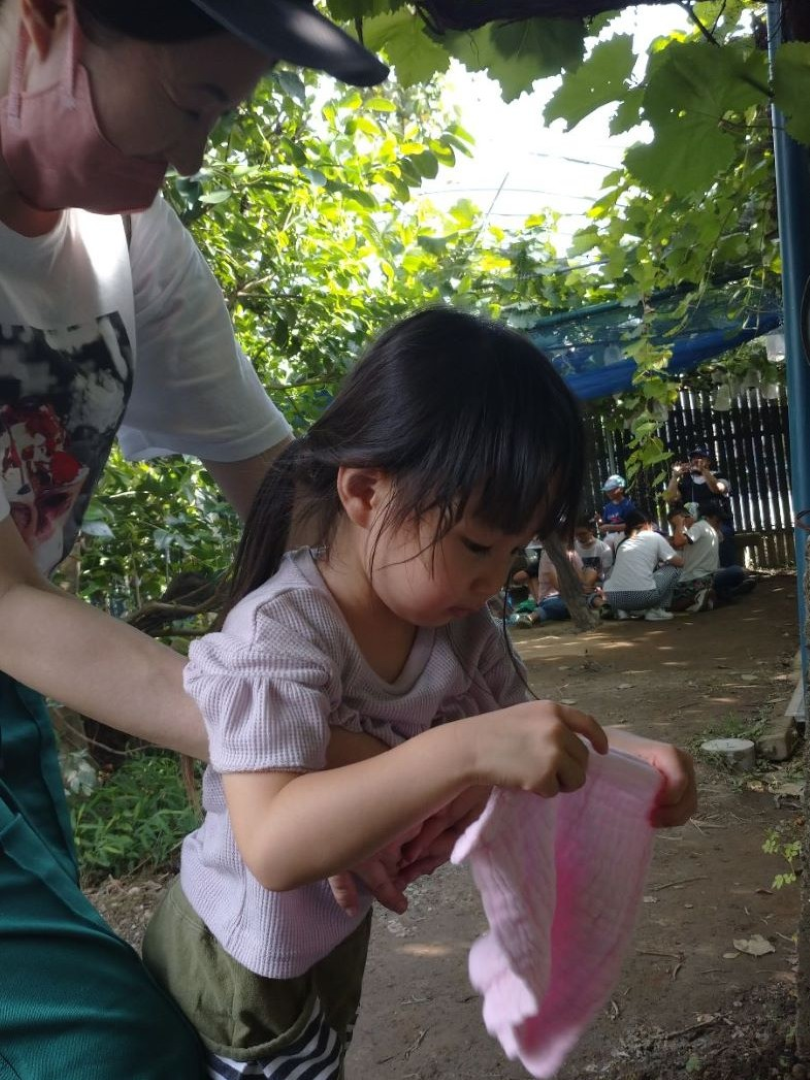 使用シーンハンカチ