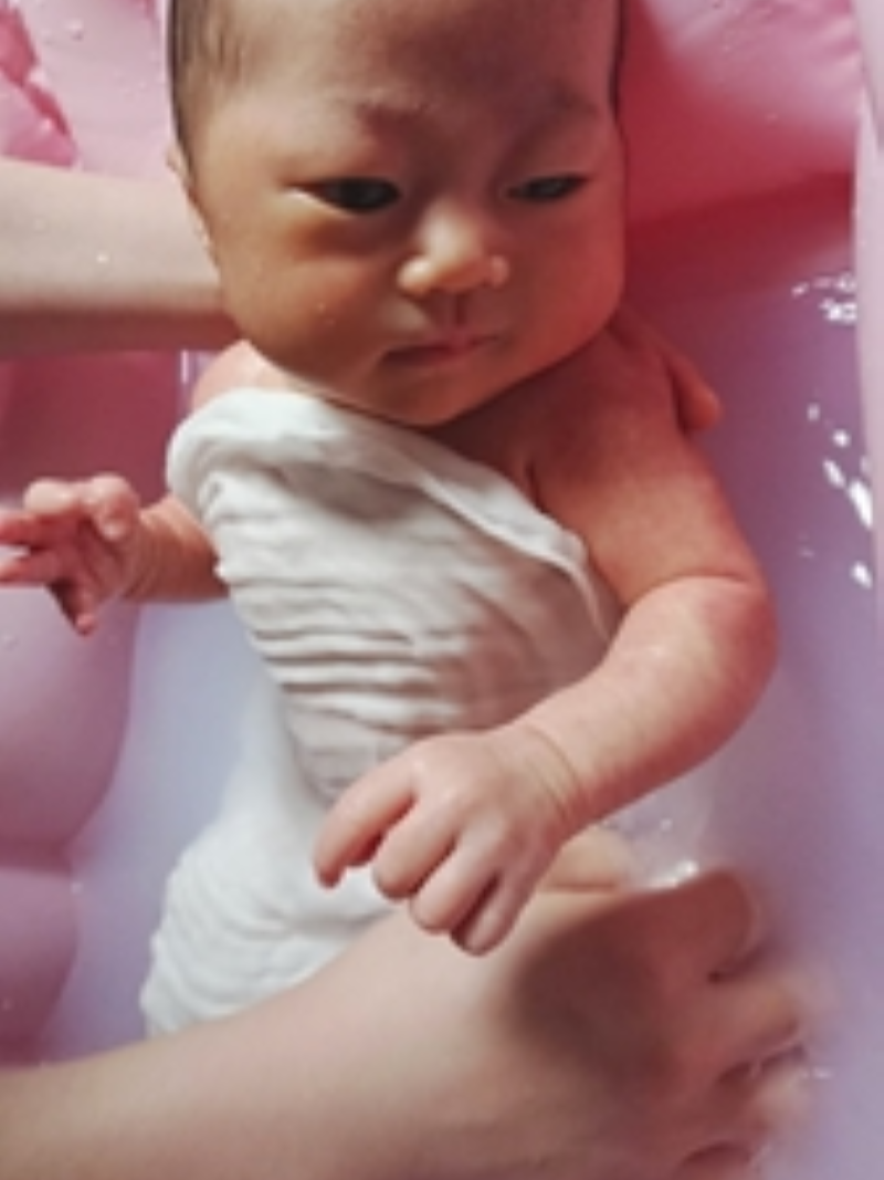 赤ちゃんにもやさしい肌ざわり