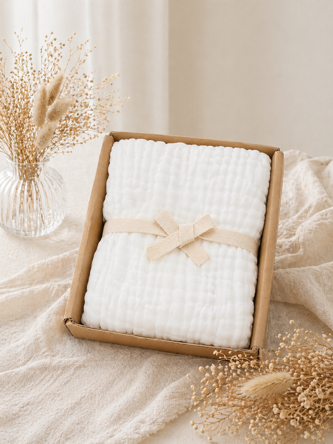 箱入りおおきめガーゼケット