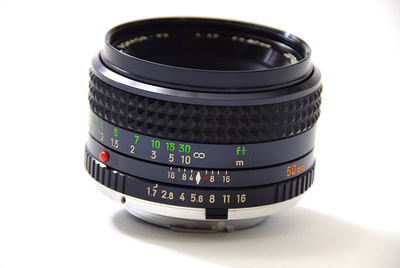 ミノルタ MC ROKKOR-PF50mmF1.7