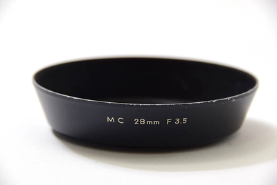 ミノルタ MC28mmF3.5用メタルフード