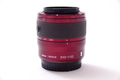 ニコン1NIKKOR VR30-100mmF3.8-5.6レッド