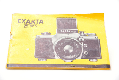 EXAKTA VX500使用説明書（英語版）