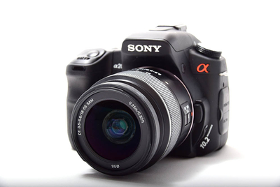 ソニー SONY&alpha;200ボディDSLR-A200+DT18-55ｍｍF3.5-5.6SAM