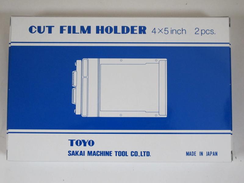 TOYO 4✕5シートフィルムホルダー（4×5/カットフィルムホルダー