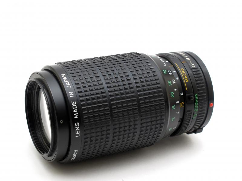 キヤノン ZOOM LENS NewFD 75-200mm/f4.5 中古カメラ・レンズ販売