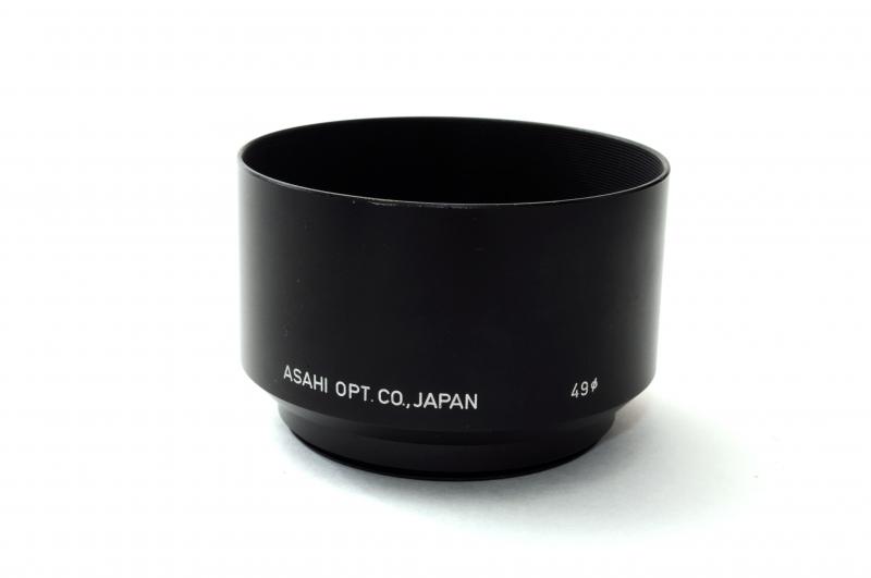 【極美品】Pentax SMC TAKUMAR 105mm F2.4 フード ペンタックス タクマー100㎜F4/105㎜F2.8/120㎜/F2.8用メタルレンズ