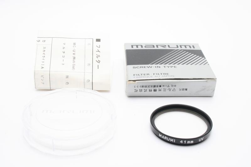 マルミ フィルター UV 41mm(ライカズマリット50/1,5用) 中古カメラ 
