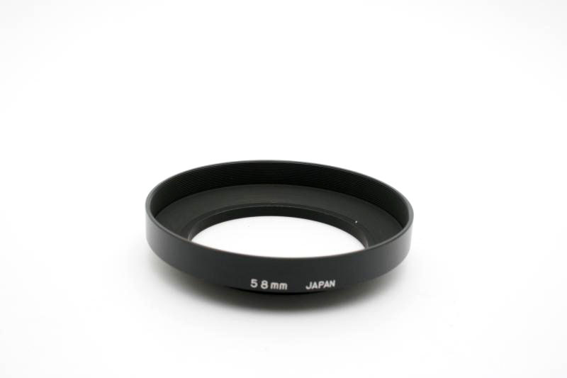 ミノルタ　MC24mmF2.8用　メタルレンズフード　（中古品） ねじ込み式メタルレンズフード58㎜ 中古カメラ・レンズ販売 | メディア